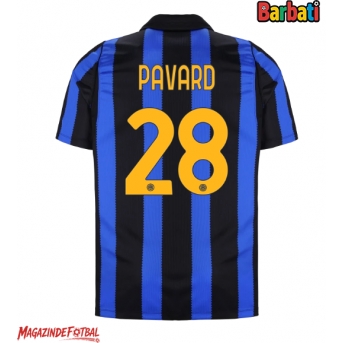 Inter Milan Benjamin Pavard #28 Tricou Fotbal Replică 2026-27 Barbati Acasa